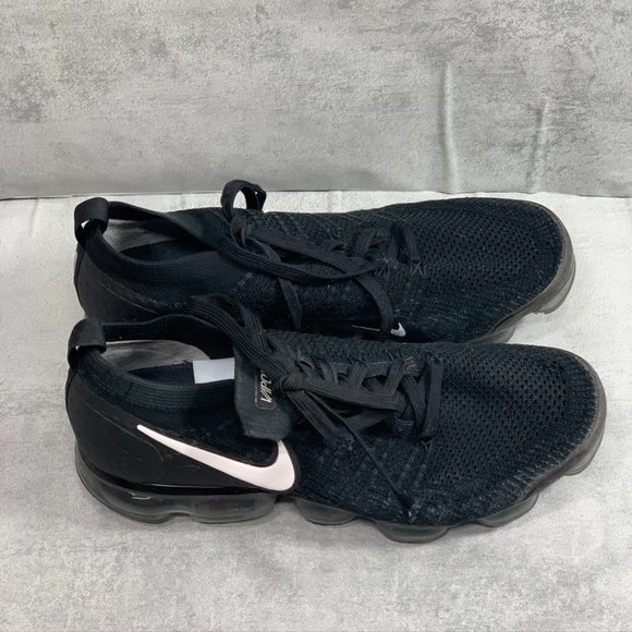 Nike Air Vapormax Flyknit 2 Black Mens Sneakers SZ - Picture 2 of 11